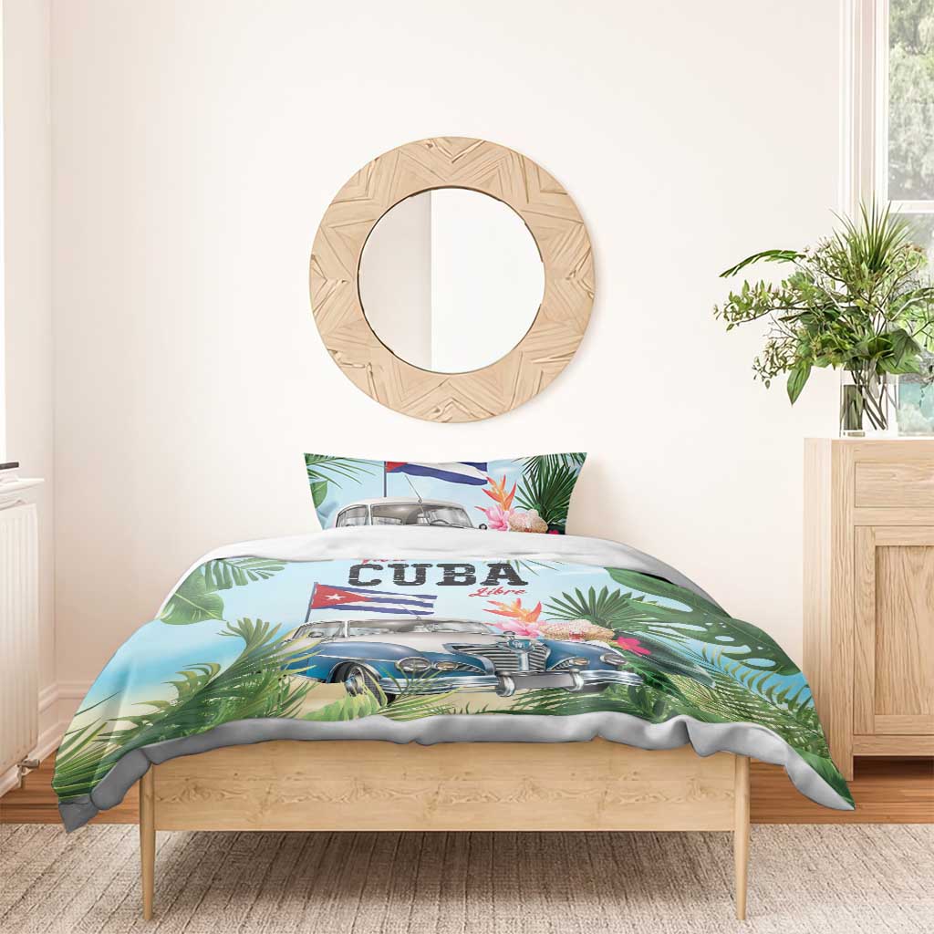 Viva Cuba Libre Bedding Set Libre Car Tropical Style - Wonder Print Shop