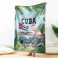 Viva Cuba Libre Blanket Libre Car Tropical Style - Wonder Print Shop