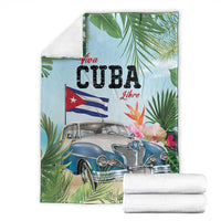 Viva Cuba Libre Blanket Libre Car Tropical Style - Wonder Print Shop