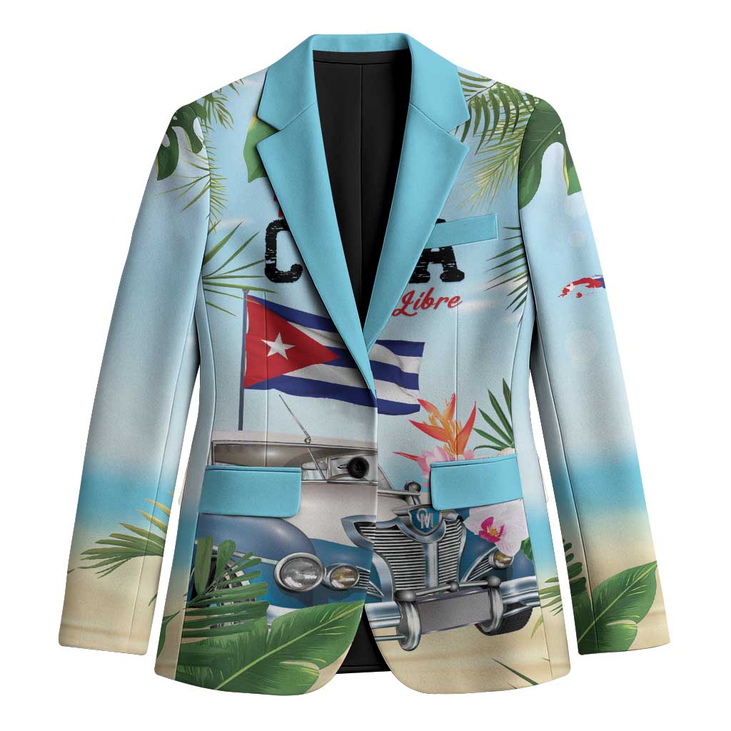 Personalized Viva Cuba Libre Blazer Libre Car Tropical Style - Wonder Print Shop
