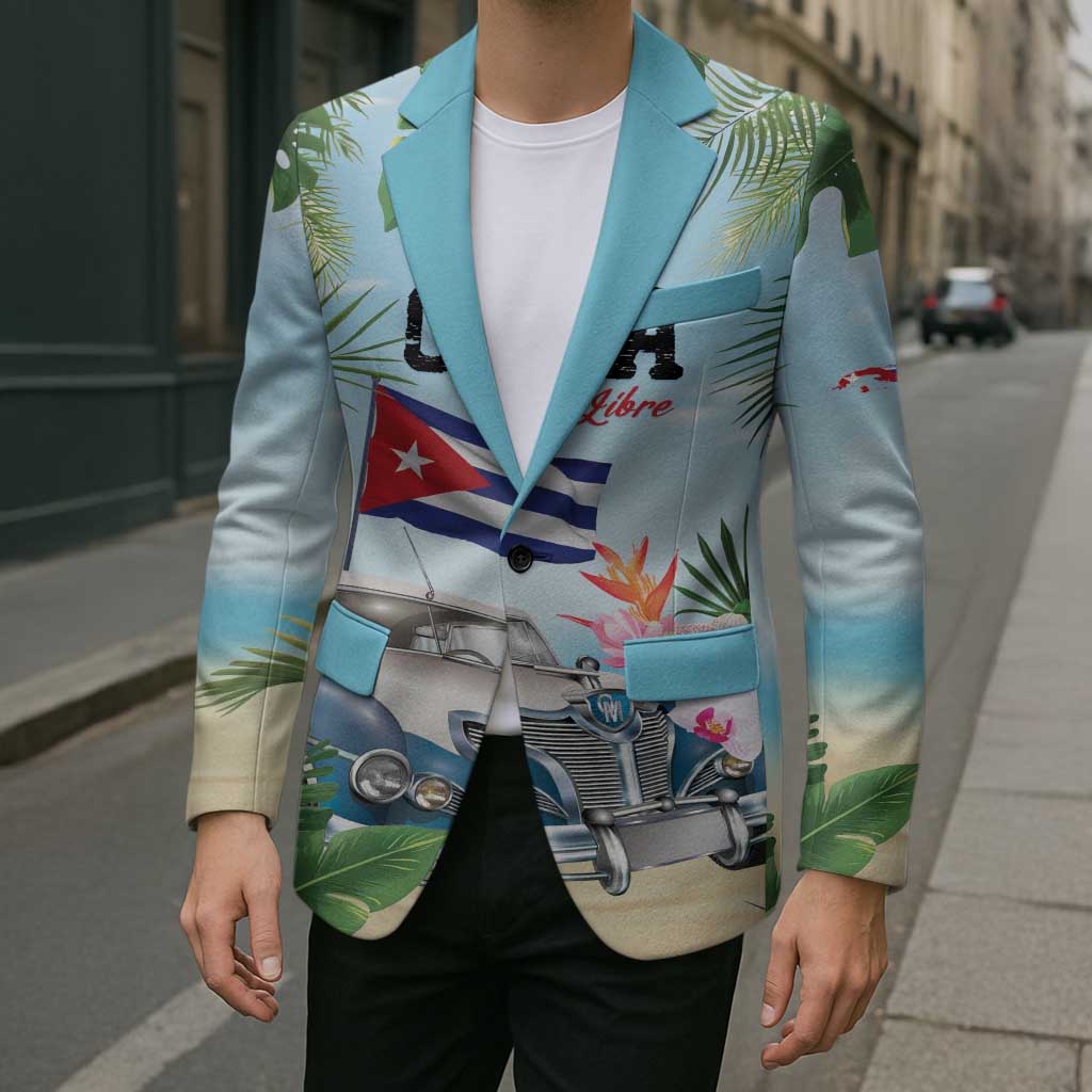 Personalized Viva Cuba Libre Blazer Libre Car Tropical Style - Wonder Print Shop