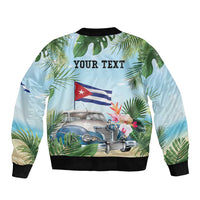Personalized Viva Cuba Libre Bomber Jacket Libre Car Tropical Style - Wonder Print Shop