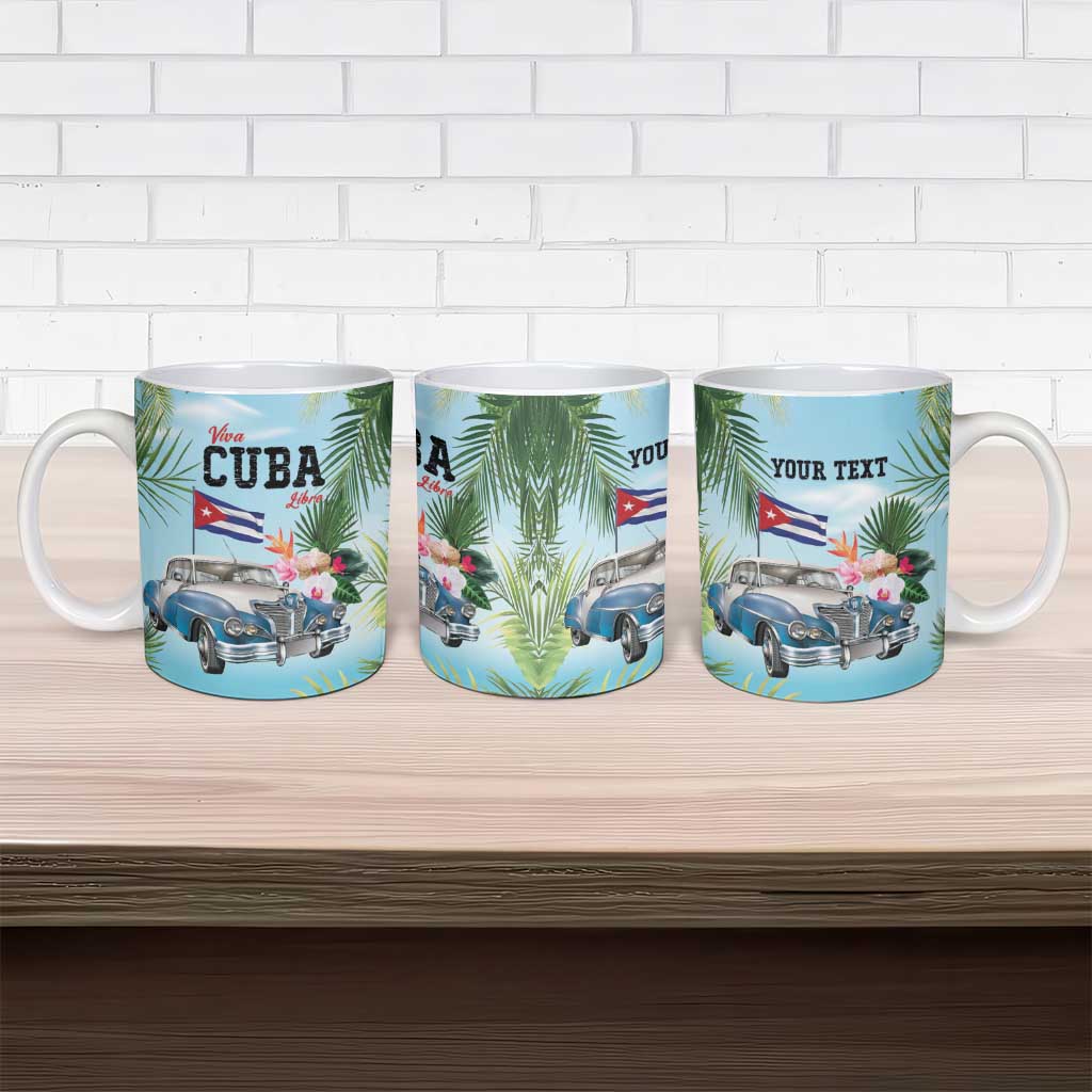 Personalized Viva Cuba Libre Ceramic Mug Libre Car Tropical Style - Wonder Print Shop
