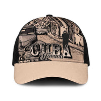 Cuba Havana Baseball Net Cap Libre Car Retro Style - Wonder Print Shop