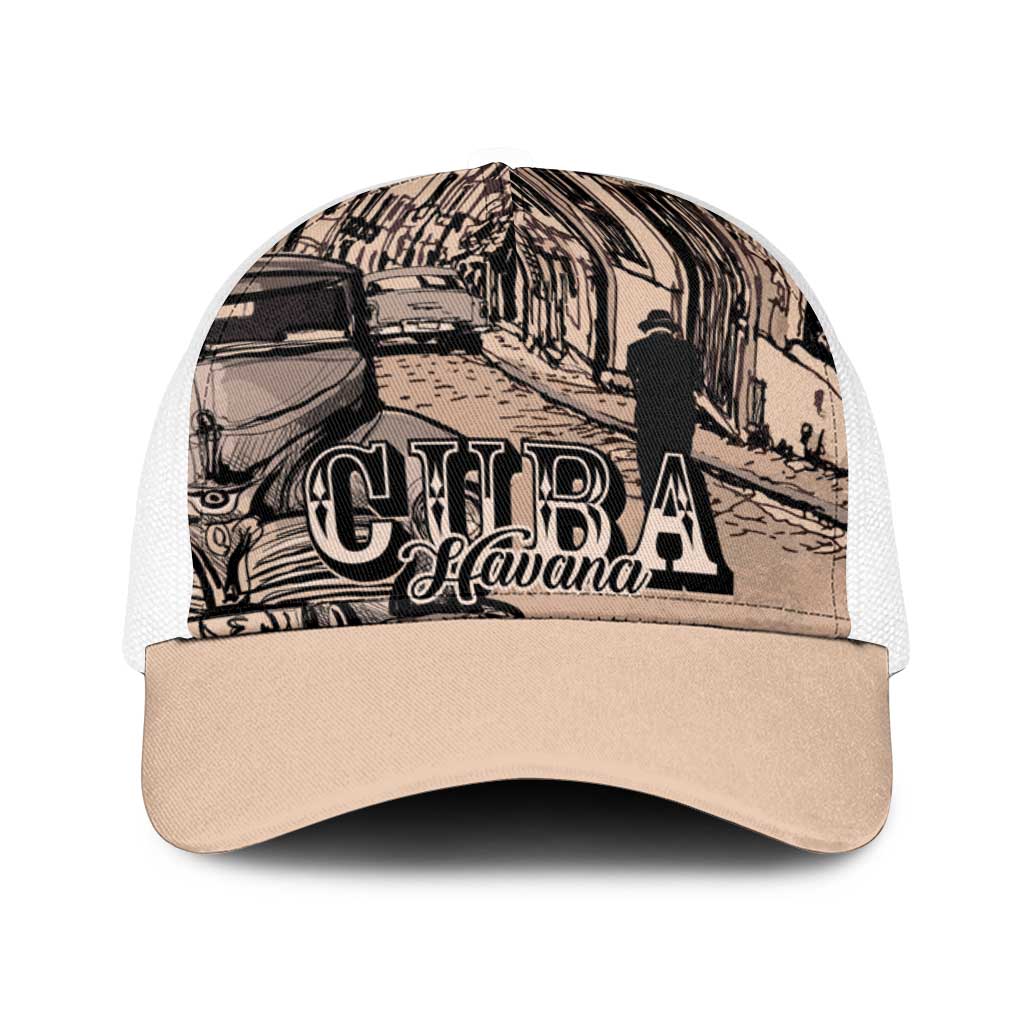 Cuba Havana Baseball Net Cap Libre Car Retro Style - Wonder Print Shop