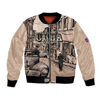 Personalized Cuba Havana Bomber Jacket Libre Car Retro Style - Wonder Print Shop