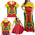 Ghana Football Family Matching Off Shoulder Maxi Dress and Hawaiian Shirt I Love Black Stars - Wonder Print Shop