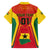 Ghana Football Family Matching Off Shoulder Maxi Dress and Hawaiian Shirt I Love Black Stars - Wonder Print Shop