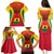 Ghana Football Family Matching Puletasi and Hawaiian Shirt I Love Black Stars - Wonder Print Shop