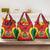 Ghana Football Grocery Bag I Love Black Stars