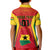 Ghana Football Kid Polo Shirt I Love Black Stars - Wonder Print Shop