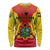 Ghana Football Long Sleeve Shirt I Love Black Stars - Wonder Print Shop