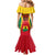 Ghana Football Mermaid Dress I Love Black Stars - Wonder Print Shop