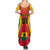 Ghana Football Summer Maxi Dress I Love Black Stars - Wonder Print Shop