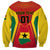 Ghana Football Sweatshirt I Love Black Stars - Wonder Print Shop