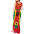 Ghana Football Tank Maxi Dress I Love Black Stars - Wonder Print Shop