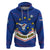 Cape Verde Football Hoodie Come On Tubaroes Azuis - Wonder Print Shop