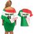 Burkina Faso Football Couples Matching Off Shoulder Short Dress and Hawaiian Shirt Go Les Etalons - Wonder Print Shop