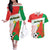 Burkina Faso Football Couples Matching Off The Shoulder Long Sleeve Dress and Hawaiian Shirt Go Les Etalons - Wonder Print Shop