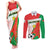 Burkina Faso Football Couples Matching Tank Maxi Dress and Long Sleeve Button Shirt Go Les Etalons - Wonder Print Shop