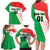 Burkina Faso Football Family Matching Long Sleeve Bodycon Dress and Hawaiian Shirt Go Les Etalons - Wonder Print Shop