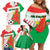 Burkina Faso Football Family Matching Off Shoulder Short Dress and Hawaiian Shirt Go Les Etalons - Wonder Print Shop