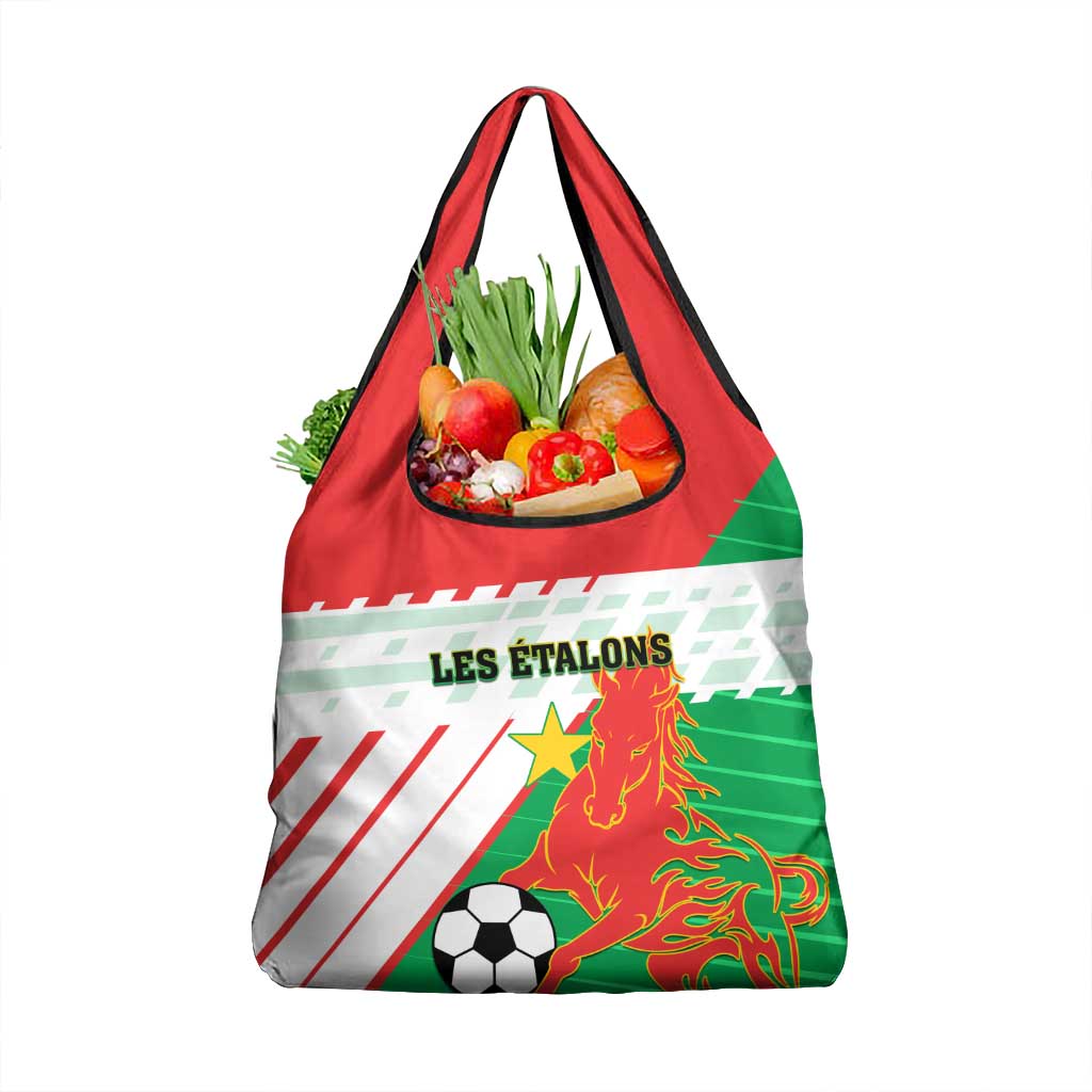 Burkina Faso Football Grocery Bag Go Les Etalons