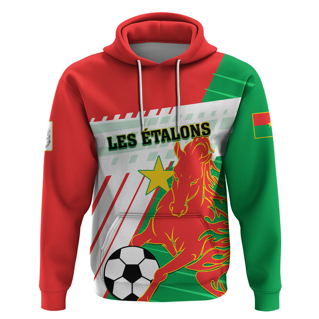 Burkina Faso Football Hoodie Go Les Etalons - Wonder Print Shop