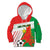 Burkina Faso Football Kid Hoodie Go Les Etalons - Wonder Print Shop