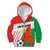 Burkina Faso Football Kid Hoodie Go Les Etalons - Wonder Print Shop