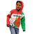 Burkina Faso Football Kid Hoodie Go Les Etalons - Wonder Print Shop