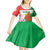 Burkina Faso Football Kid Short Sleeve Dress Go Les Etalons - Wonder Print Shop