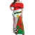 Burkina Faso Football Off Shoulder Maxi Dress Go Les Etalons - Wonder Print Shop