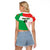 Burkina Faso Football Raglan Cropped T Shirt Go Les Etalons - Wonder Print Shop