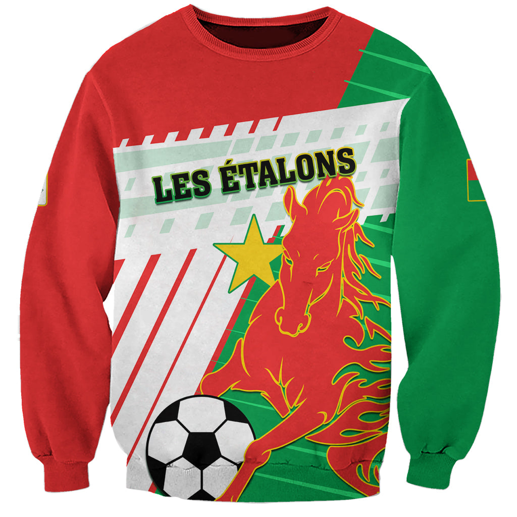 Burkina Faso Football Sweatshirt Go Les Etalons - Wonder Print Shop