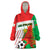 Burkina Faso Football Wearable Blanket Hoodie Go Les Etalons - Wonder Print Shop