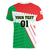 Burkina Faso Football Women V Neck T Shirt Go Les Etalons - Wonder Print Shop