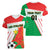 Burkina Faso Football Women V Neck T Shirt Go Les Etalons - Wonder Print Shop