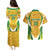 South Africa Soccer Couples Matching Puletasi and Hawaiian Shirt Come On Bafana Bafana - Wonder Print Shop