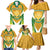 South Africa Soccer Family Matching Mermaid Dress and Hawaiian Shirt Come On Bafana Bafana - Wonder Print Shop