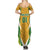 South Africa Soccer Family Matching Summer Maxi Dress and Hawaiian Shirt Come On Bafana Bafana - Wonder Print Shop