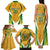 South Africa Soccer Family Matching Tank Maxi Dress and Hawaiian Shirt Come On Bafana Bafana - Wonder Print Shop