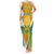 South Africa Soccer Family Matching Tank Maxi Dress and Hawaiian Shirt Come On Bafana Bafana - Wonder Print Shop