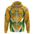 South Africa Soccer Hoodie Come On Bafana Bafana - Wonder Print Shop