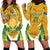 South Africa Soccer Hoodie Dress Come On Bafana Bafana - Wonder Print Shop