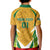 South Africa Soccer Kid Polo Shirt Come On Bafana Bafana - Wonder Print Shop