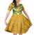 South Africa Soccer Kid Short Sleeve Dress Come On Bafana Bafana - Wonder Print Shop