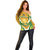 South Africa Soccer Off Shoulder Sweater Come On Bafana Bafana - Wonder Print Shop