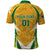 South Africa Soccer Polo Shirt Come On Bafana Bafana - Wonder Print Shop