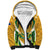 South Africa Soccer Sherpa Hoodie Come On Bafana Bafana - Wonder Print Shop